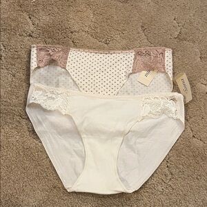 Soma Lace Accent Panty Duo